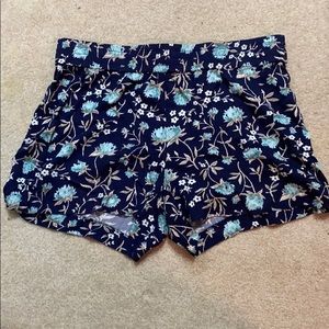 LOFT floral shorts